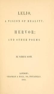 Tapa de Lelio, a vision of reality; Hervor