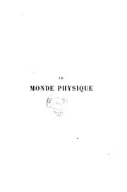 Tapa de Le monde physique