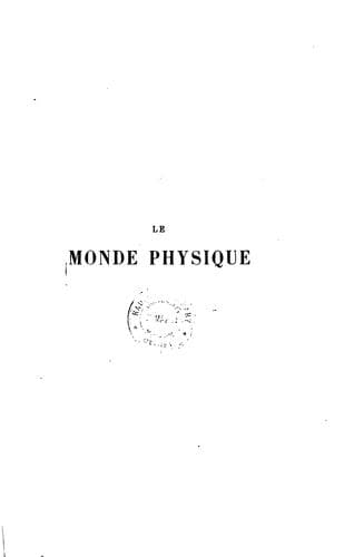 Tapa de Le Monde Physique