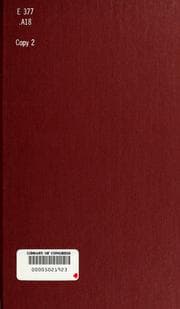 Tapa de Letters of John Quincy Adams to Alexander Hill Everett, 1811-1837