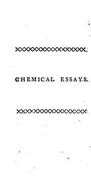 Tapa de Chemical Essays