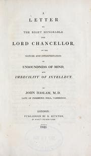 Tapa de A letter to the ... Lord Chancellor
