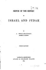 Tapa de Sketch of the History of Israel and Judah