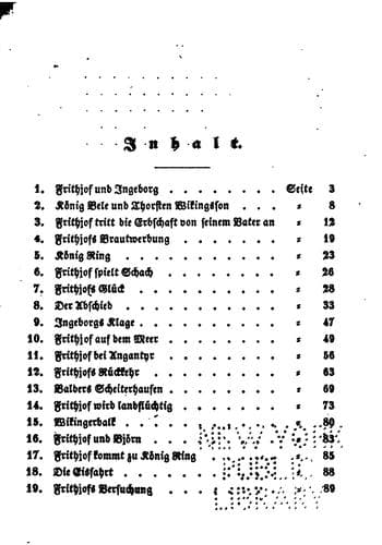 Tapa de Die Frithjofs sage