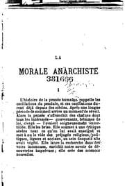 Tapa de La morale anarchiste