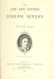 Tapa de The life and letters of Joseph Severn