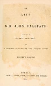 Tapa de The life of Sir John Falstaff