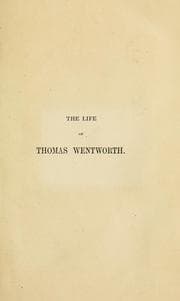 Tapa de The life of Thomas Wentworth, Earl of Strafford and Lord-Lieutenant of Ireland
