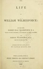 Tapa de The life of William Wilberforce
