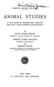 Tapa de Animal Studies
