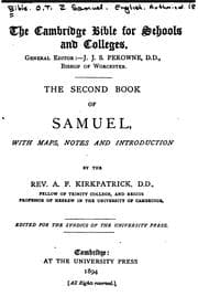 Tapa de The Second Book of Samuel