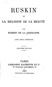 Tapa de Ruskin et la religion de la beauté