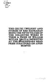 Tapa de The collected works of William Butler Yeats