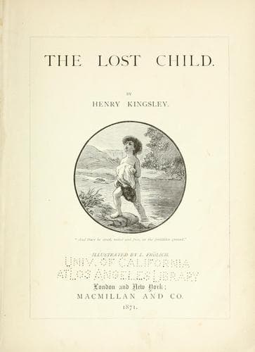 Tapa de The lost child