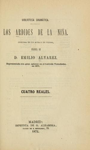 Tapa de Los ardides de la niña