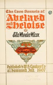 Tapa de The Love sonnets of Abelard & Heloise