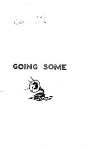 Tapa de Going Some: A Romance of Strenuous Affection