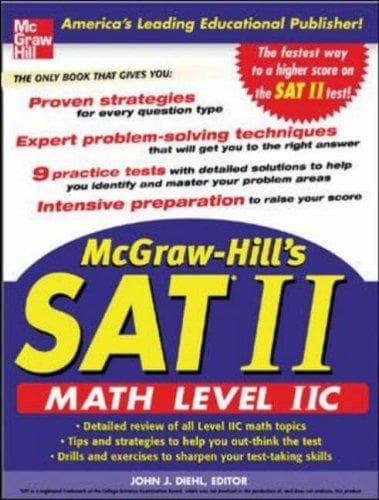 Tapa de McGraw-Hill's SAT Subject Test