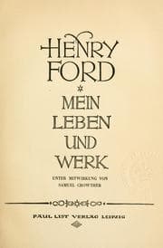 Tapa de Mein Leben und Werk