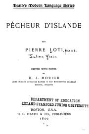 Tapa de Pêcheur d'Islande