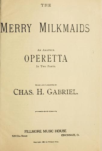 Tapa de The Merry milkmaids