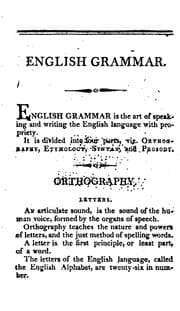 Tapa de An Abridgement of L. Murray's English Grammar