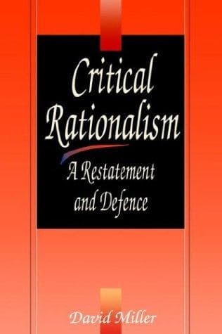 Tapa de Critical rationalism