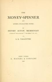 Tapa de The money-spinner