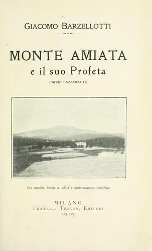 Tapa de Monte Amiata e il suo profeta (David Lazzaretti)
