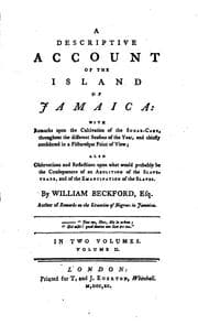 Tapa de A Descriptive Account of a Part of the Island of Jamaica Volume 1