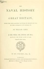 Tapa de The naval history of Great Britain, from the declaration of war by France in 1793, to the accession of George IV
