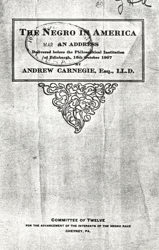 Tapa de The negro in America