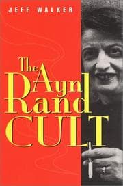 Tapa de The Ayn Rand cult