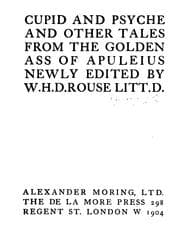 Tapa de Cupid & Psyche & Other Tales from the Golden Ass of Apulcius