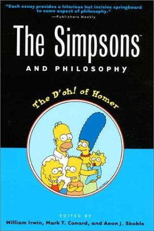 Tapa de The Simpsons and philosophy