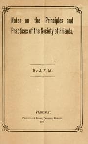 Tapa de Notes on the principles