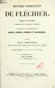 Tapa de Oeuvres complètes