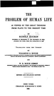 Tapa de The Problem of Human Life as Viewed by the Great Thinkers from Plate to the Present Time