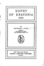 Tapa de Sophy of Kravonia: A Novel
