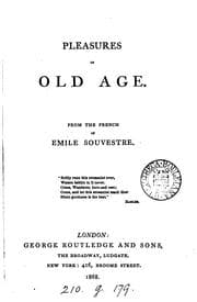 Tapa de Pleasures of old age. From the Fr