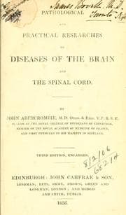 Tapa de Pathological and practical researches on diseases of the brain and the spinal cord