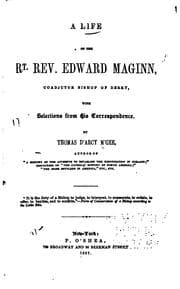 Tapa de A Life of the Rt. Rev. Edward Maginn, Coadjutor Bishop of Derry: Coadjutor Bishop of Derry, with ..