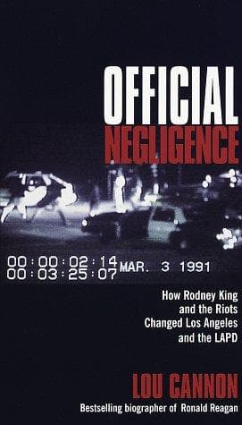 Tapa de Official Negligence