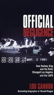 Tapa de Official Negligence