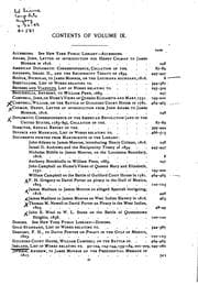 Tapa de Bulletin of the New York Public Library, Astor, Lenox and Tilden Foundations