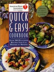 Tapa de Quick and easy cookbook