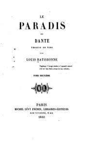 Tapa de Le Paradis du Dante