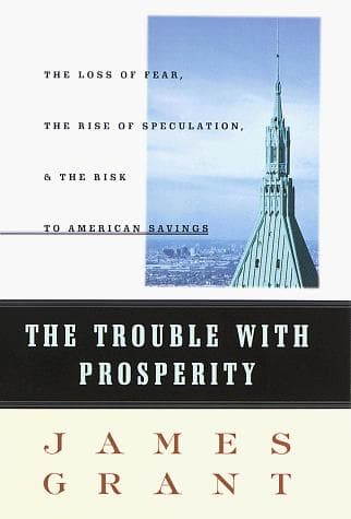 Tapa de The trouble with prosperity