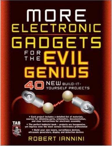 Tapa de MORE Electronic Gadgets for the Evil Genius