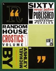 Tapa de Random House Crostics, Volume 1 (Other)